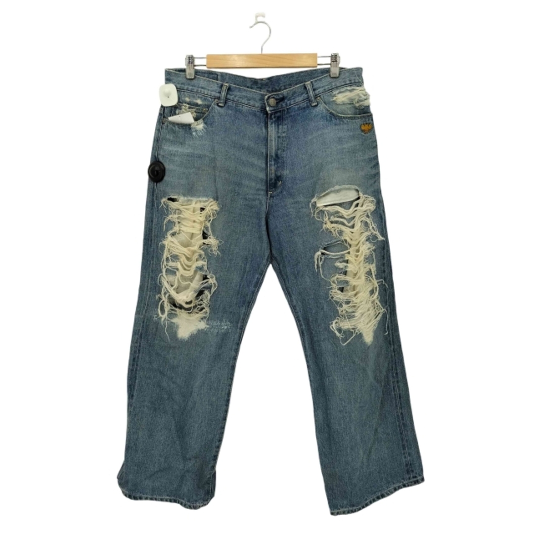 W)taps - WTAPS(ダブルタップス) 初期 TRASH ダメージデニムパンツ