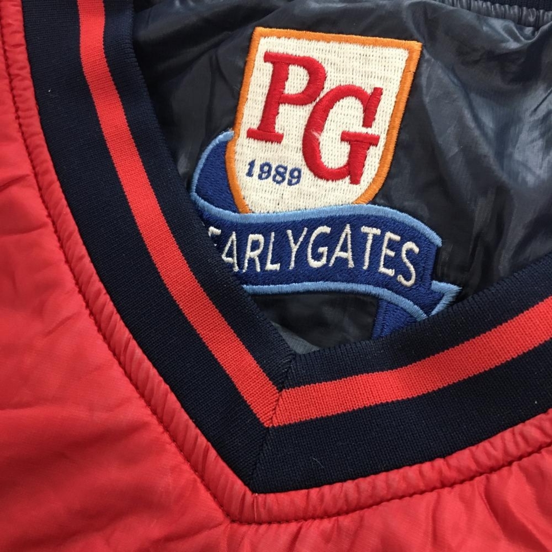 週末限定価格 PEARLY GATES ネイビー ジャケット リバーシブル 赤 週末
