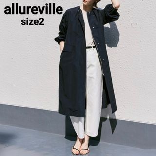 allureville - 美品✨アルアバイル ライナー付き チェックフードコート