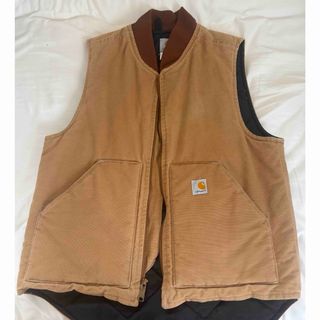 carhartt - USA製 カーハート ダークブラウン B136 W33L32 ダブルニー