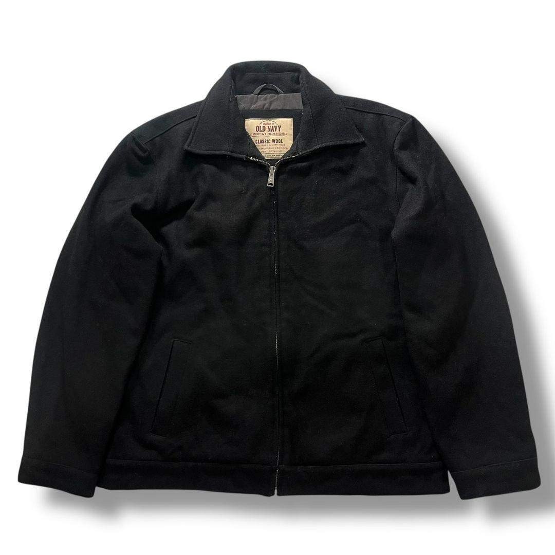 Old Navy - 90s 古着 OLD NAVY ウール スポーツジャケット 黒 スイング