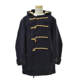 UNIQLO - ユニクロ +J ウールオーバーサイズダッフルコート NAVY Lの