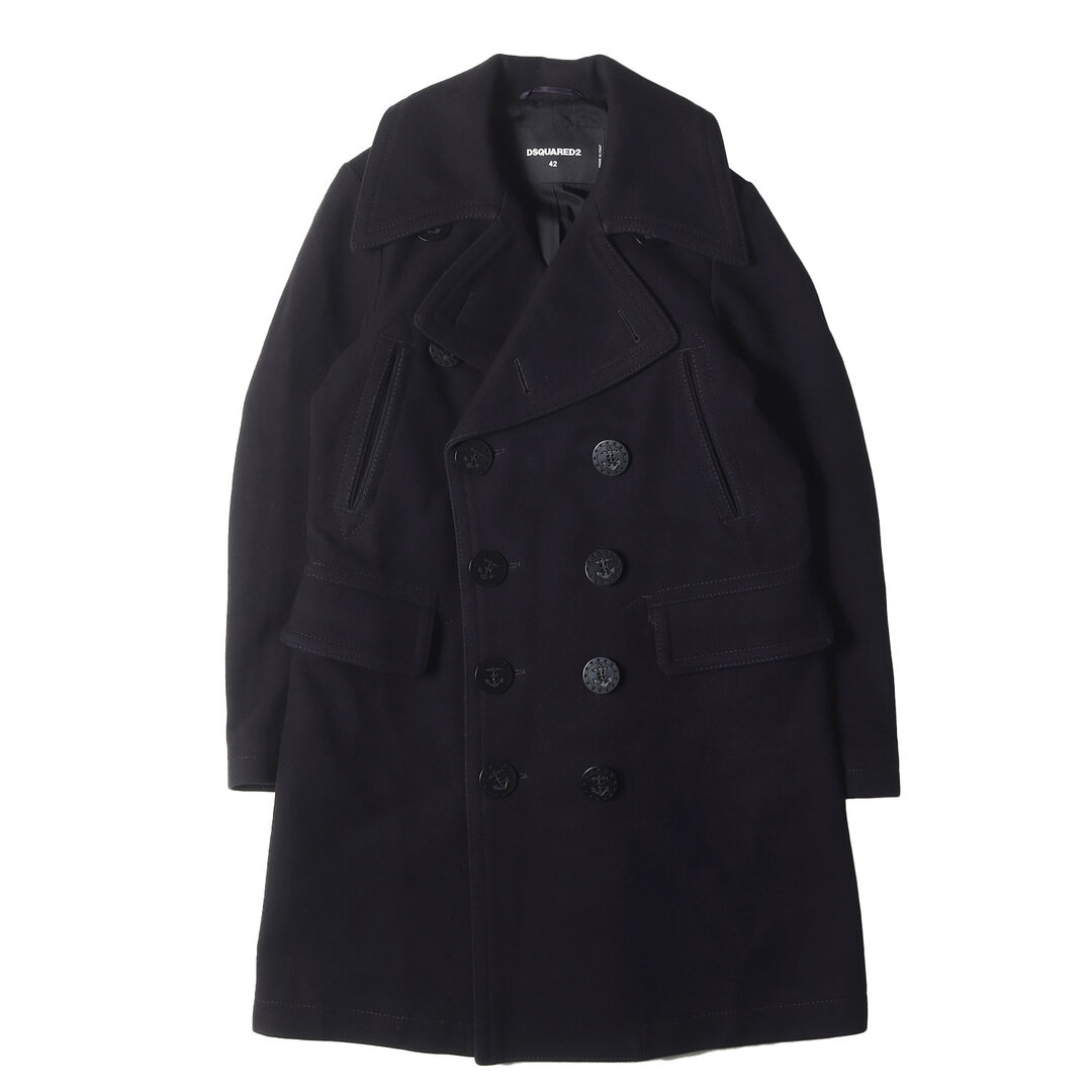DSQUARED2 - DSQUARED2 ディースクエアード コート ネイビー 紺 サイズ