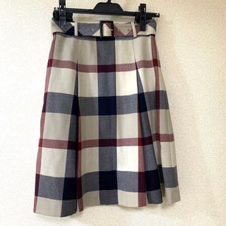 BURBERRY BLUE LABEL - BURBERRY BLUE LABEL ノバチェック スカートの
