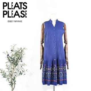 PLEATS PLEASE ISSEY MIYAKE（ブルー・ネイビー/青色系）のフリマ
