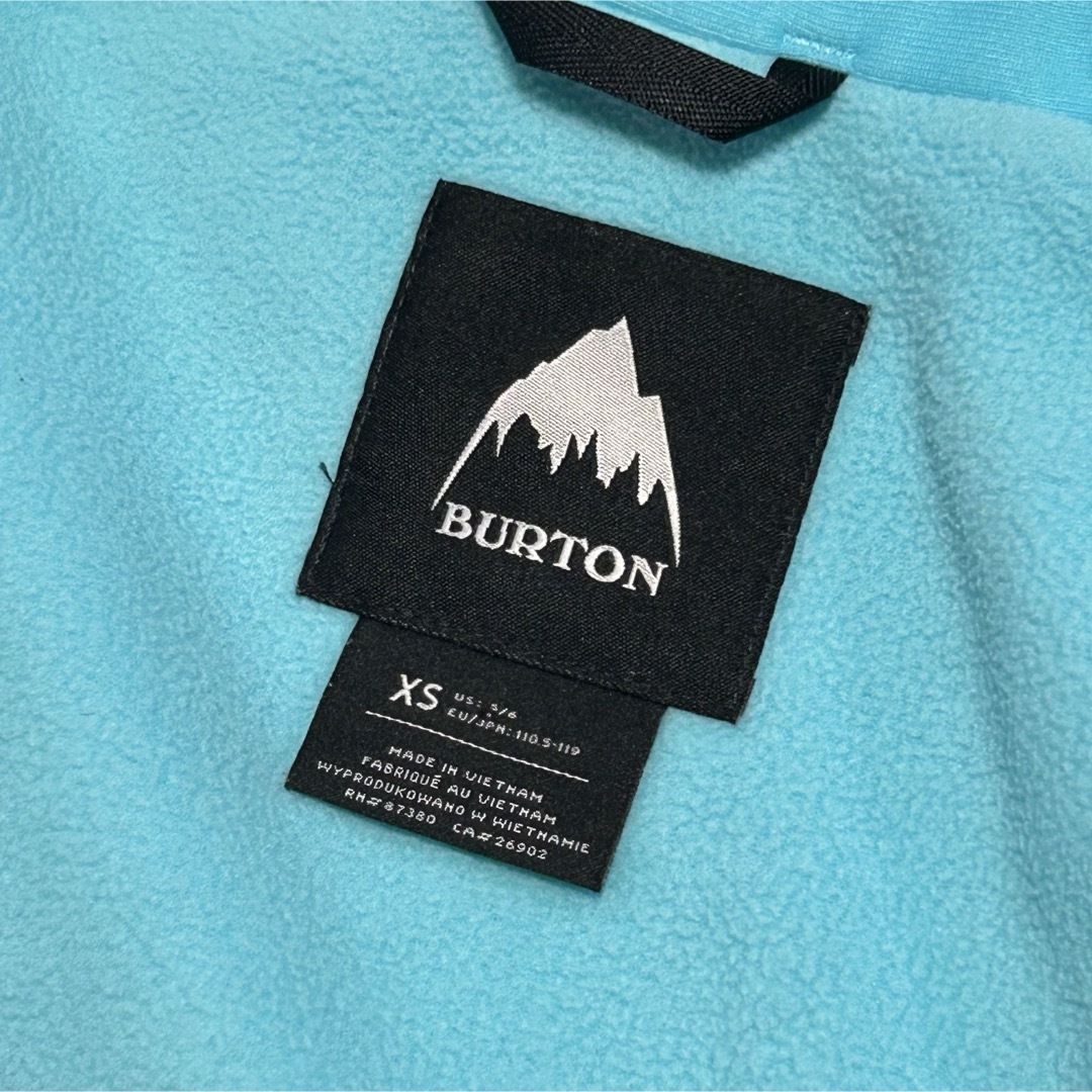 Burton スノーウェア 5サイズ（110〜120cm相当）3回使用 美品 Burton