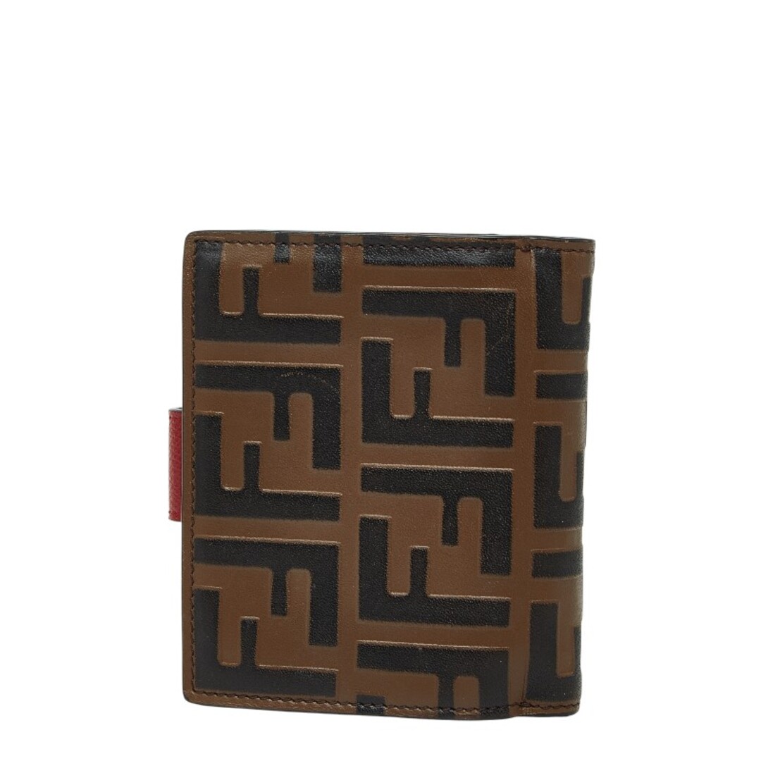 FENDI - フェンディ エフ イズ ズッカ 二つ折り財布 8M0386 レザー