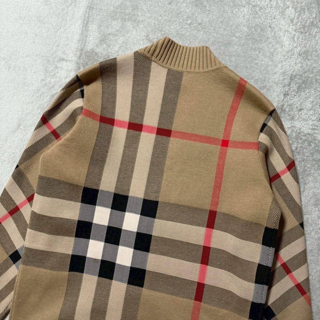 BURBERRY - BURBERRY バーバリー ウールブレンド カーディガン