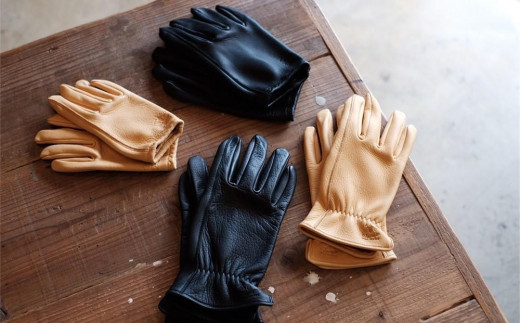 LAMP GROVES -UTILITY GLOVE STANDARD-【革手袋 レザー グローブ 鹿革