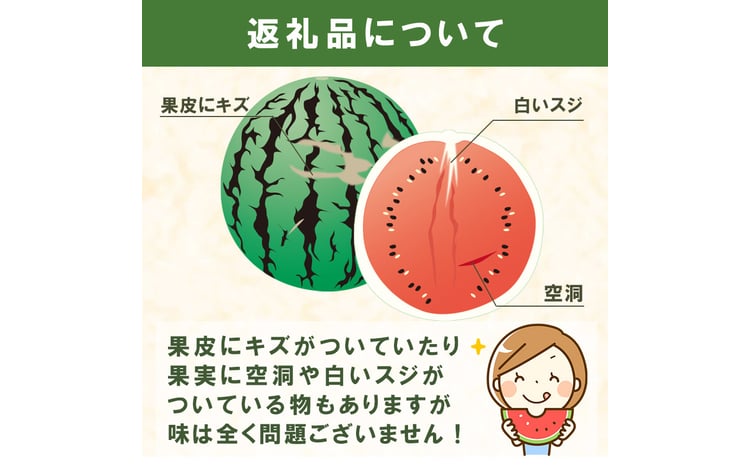 先行予約 】 朝採り 新鮮！ 大玉スイカ（1玉） 熊本県産 【2026年5月頃
