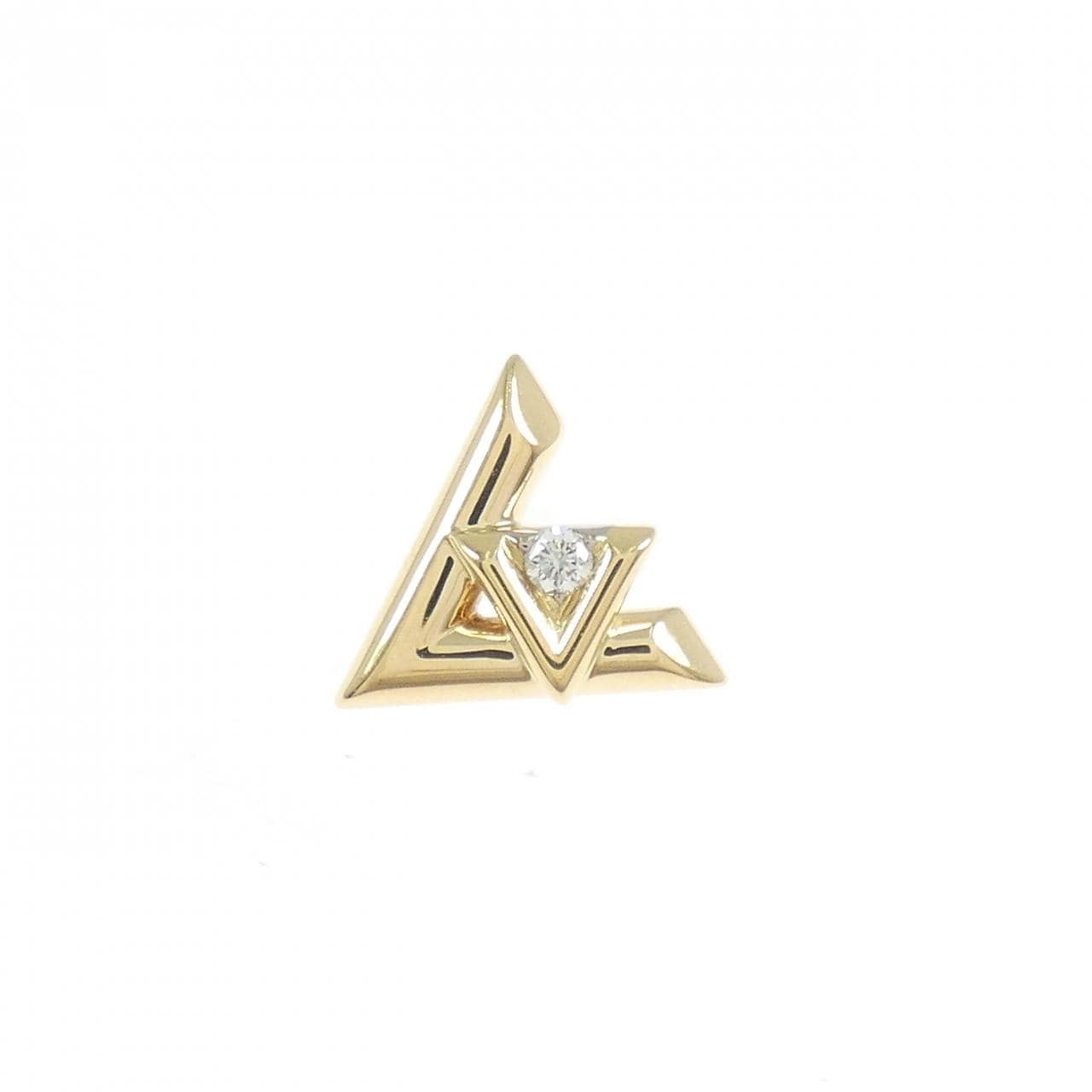 コメ兵｜ルイヴィトン LV ヴォルト ワン ピアス 片耳｜LOUIS VUITTON