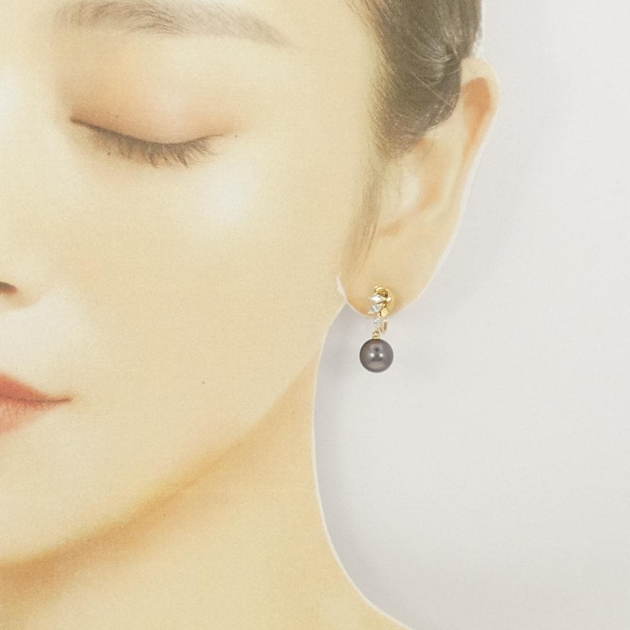 コメ兵｜ミキモト 黒蝶パール イヤリング 8.8mm｜MIKIMOTO｜ブランド