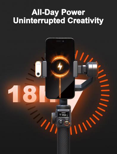 Smartphone Gimbal Stabilisator M6 3-Achsen | Kentfaith - KENTFAITH