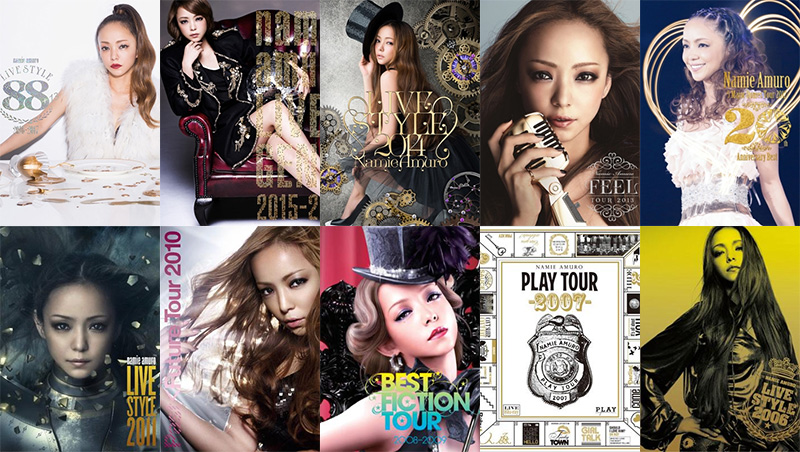 安室奈美恵セット 初回盤安室奈美恵 ライブ DVD 6枚 まとめ売り セット