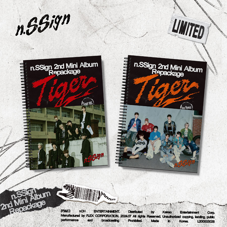 販売終了】n.SSign 2nd Mini Album Repackage 'Tiger'リリース記念