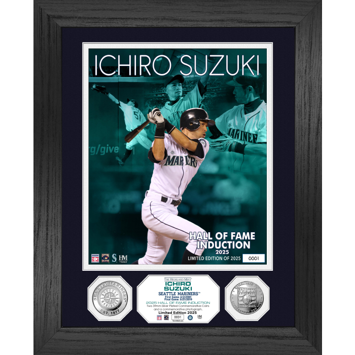 イチロー MLB 殿堂入りを記念したグッズの発売が決定！|グッズ