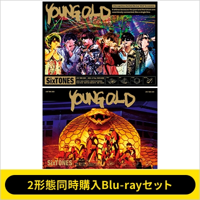 2形態同時購入Blu-rayセット》YOUNG OLD【初回盤+通常盤】 : SixTONES