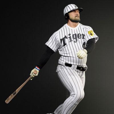 限定品 阪神タイガース ランディ・バース バット破片入り記念カード +