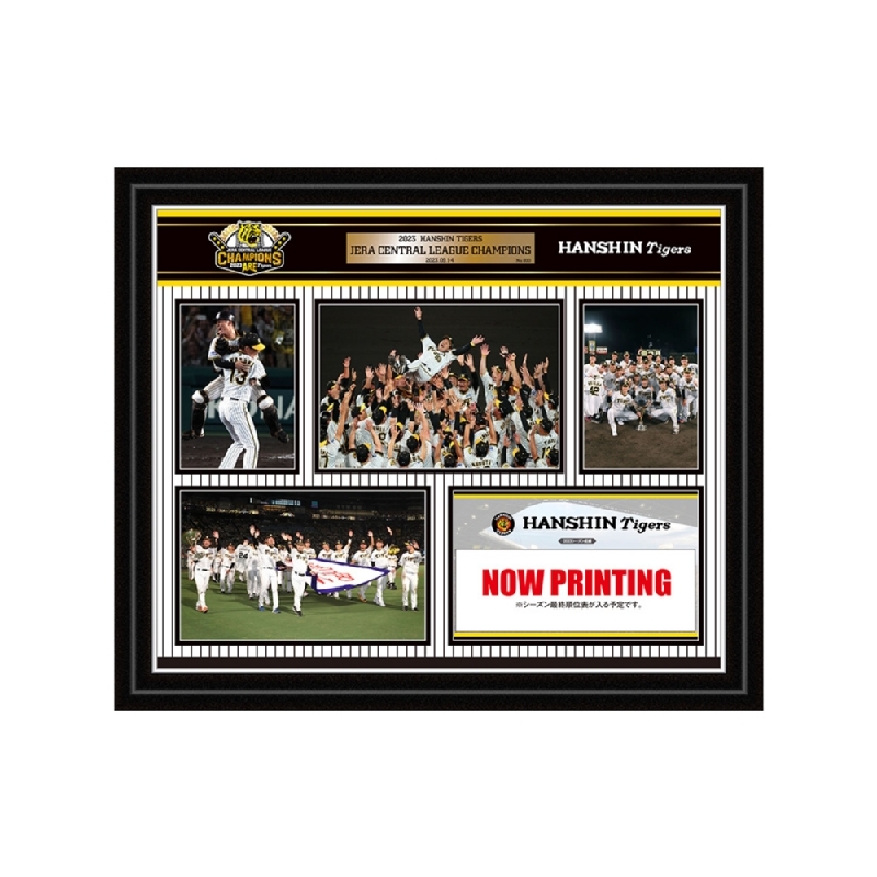 阪神タイガース 優勝記念 胴上げ メタルグラフィ 阪神タイガース