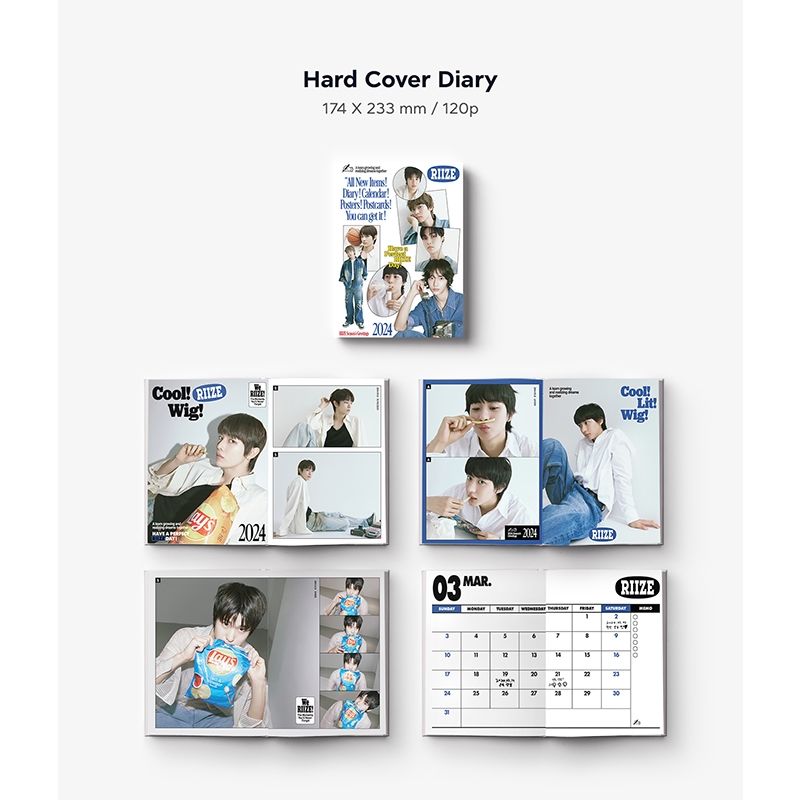 RIIZE 2024 SEASON'S GREETINGS (CALENDAR+GOODS) : RIIZE | HMV&BOOKS