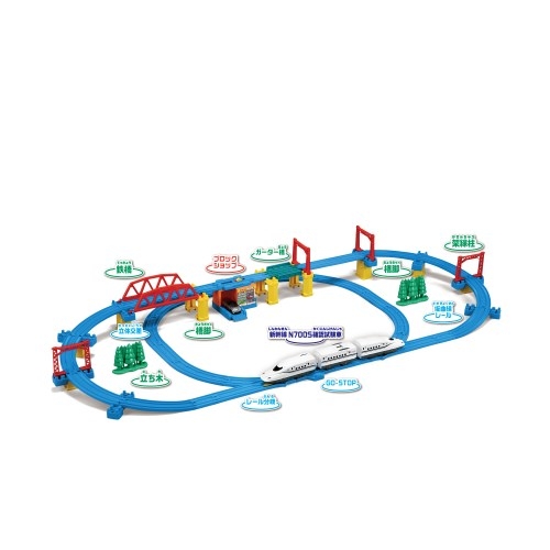 プラレール かっこいいがいっぱい！ 新幹線 N700S確認試験車 立体