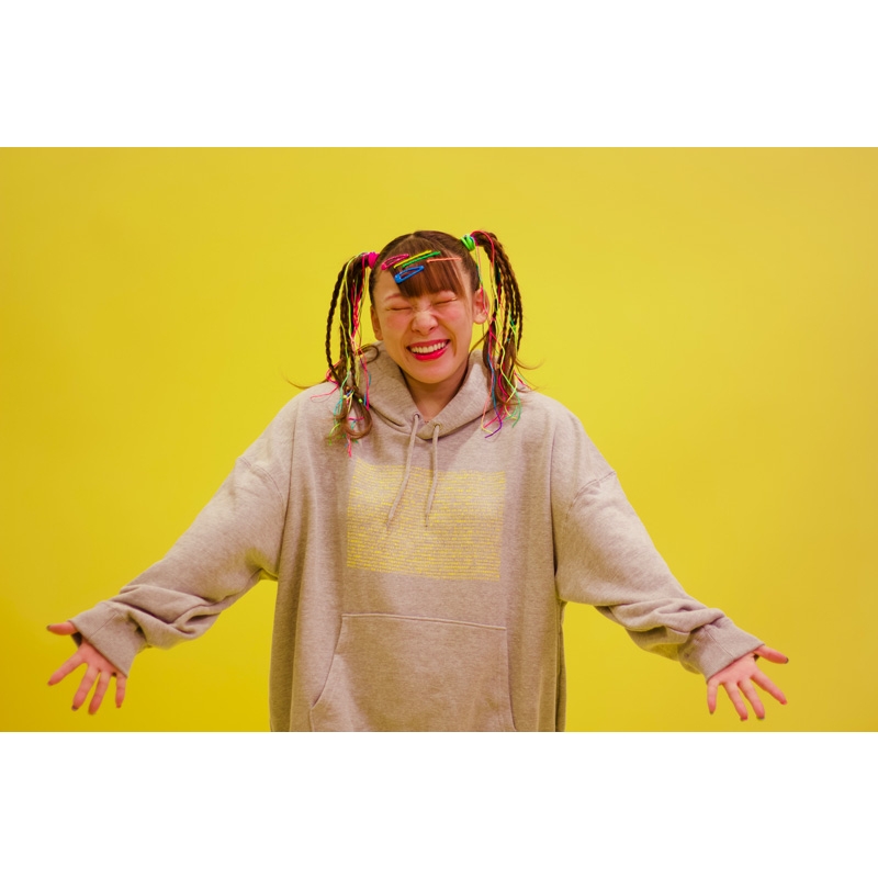 フワちゃんのオールナイトニッポン0 発作パーカー アイビーグリーン L