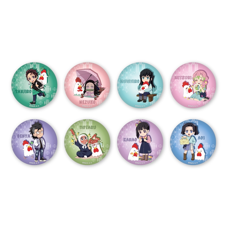 ミニトート & 缶バッジセット(神崎アオイ)【＠Loppi・HMV限定】 : 鬼滅