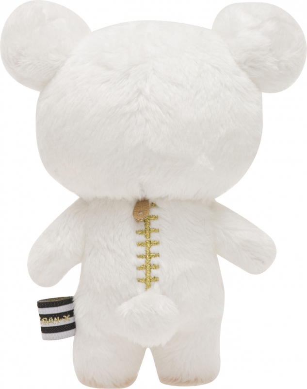 モノクロリラックマ』テーマ ぬいぐるみキーホルダー シロ