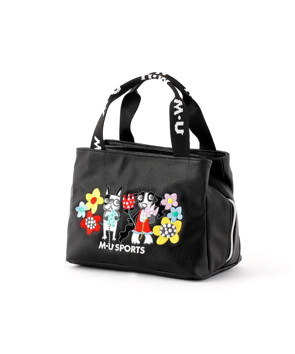 MUスポーツ(MU SPORTS) カートバッグ MUエレガントアップリケ刺繍保冷