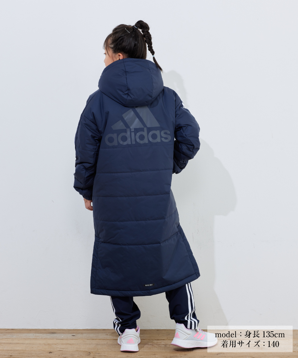 adidas アルゼンチン代表 ベンチコート ネイビー(179) adidas