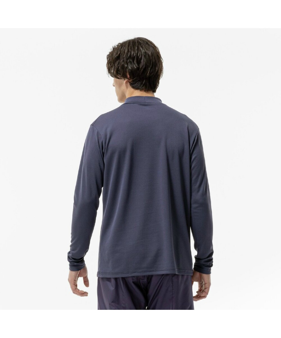 スポーツウェア 長袖 吸湿発熱 ブレスサーモハイネックTシャツ