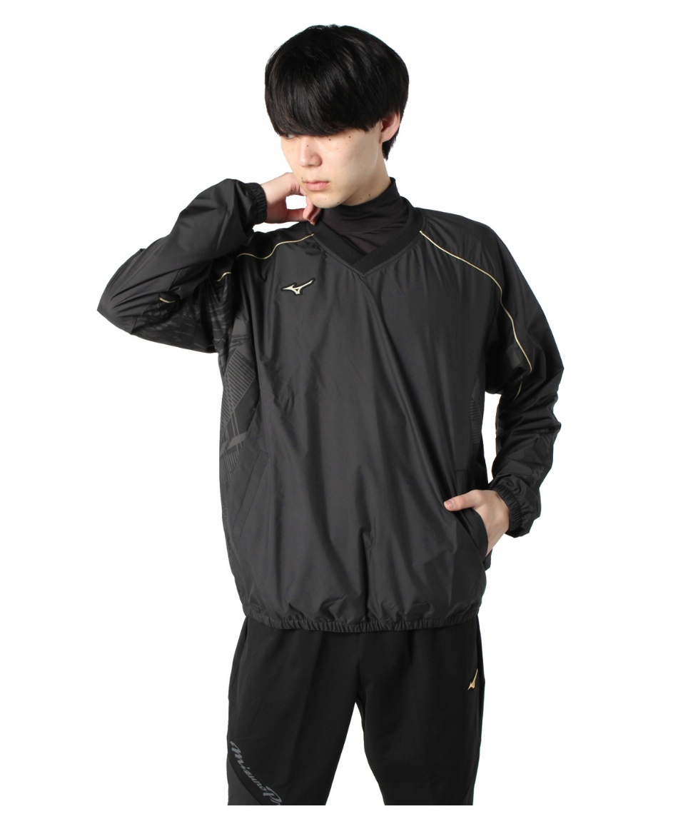 ミズノ(MIZUNO) 野球 ウインドブレーカージャケット 裏メッシュ