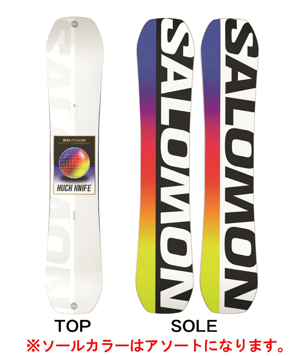 23-24サロモンハックナイフスノーボードSALOMON ホログラム 付き