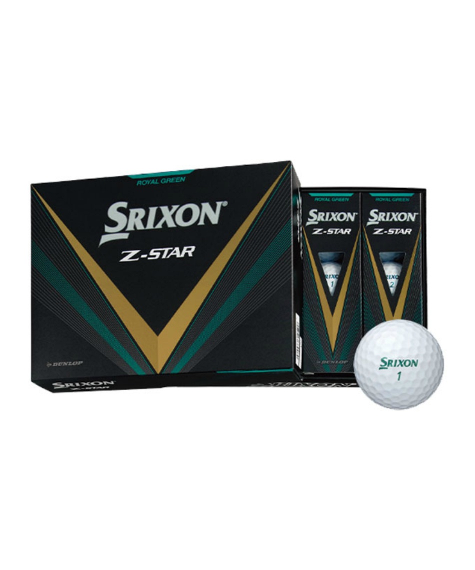 スリクソン(SRIXON) ゴルフボール 1ダース 12個入 ゼットスター Z-STAR
