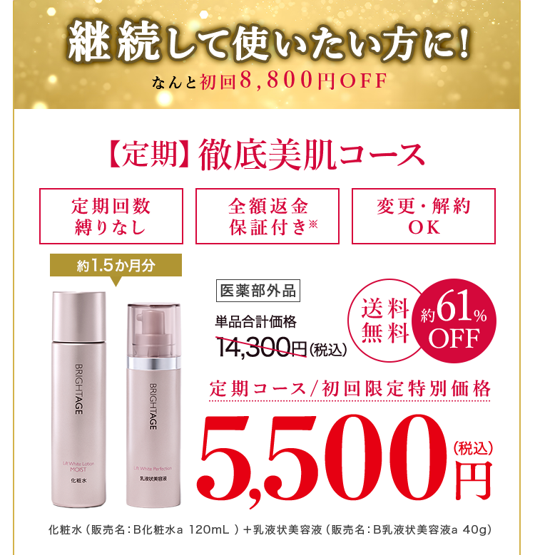 3連休特別価格】BRIGHTAGE 化粧下地トライアルセット 【公式通販】