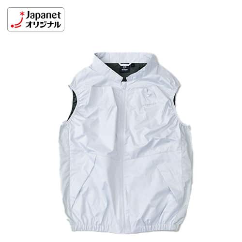 ダンロップリファインド 衣類 【美品】ファン付きベスト LL ホワイト