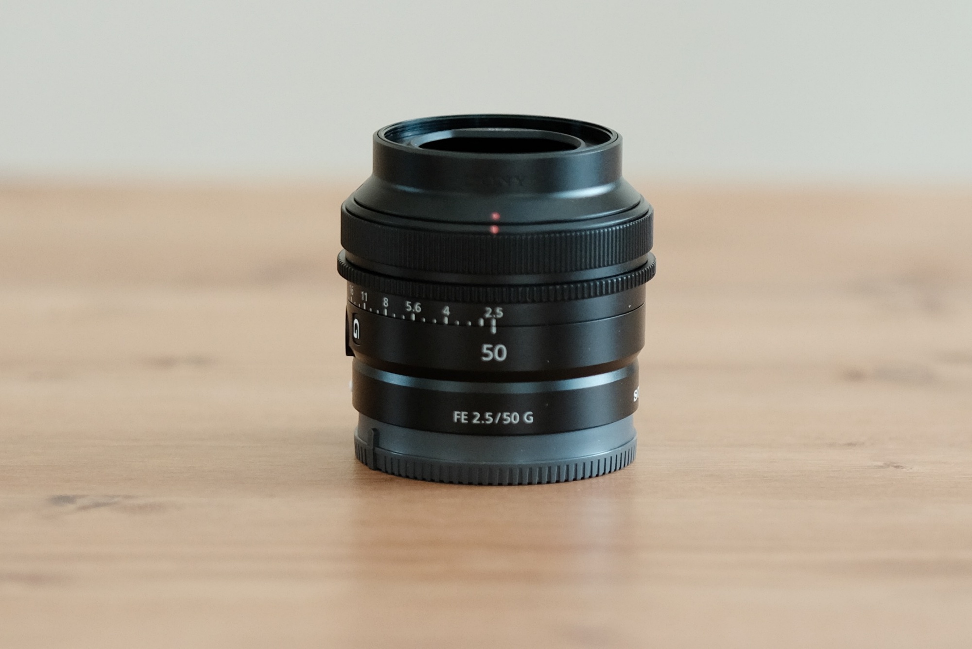 SONY FE 50mm F2.5 G 単焦点レンズ 単焦点レンズ SONY FE 50mm F2.5 G