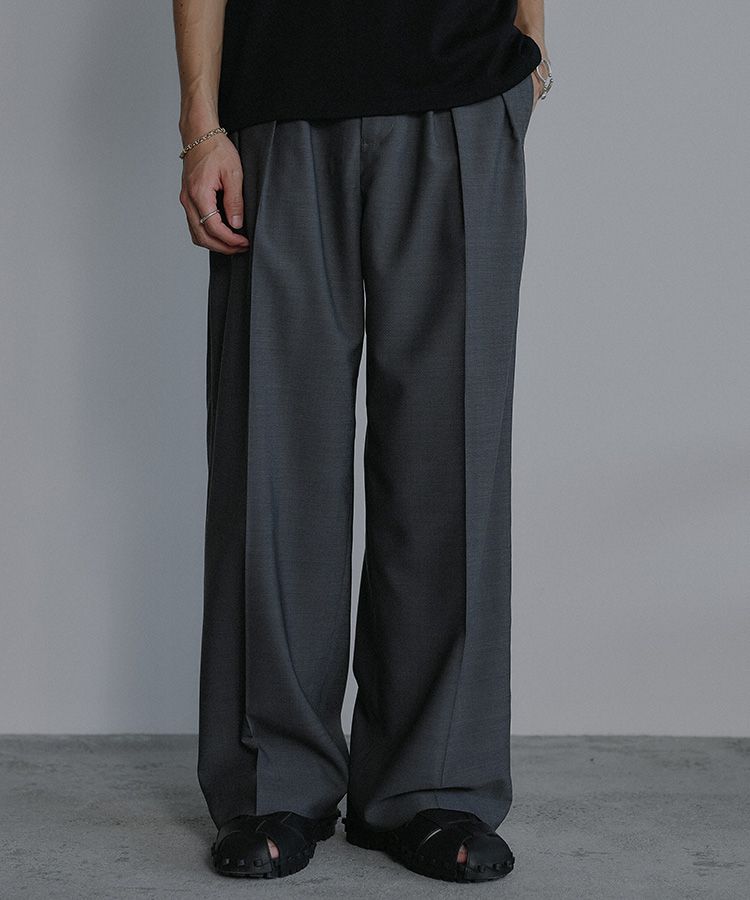 LIDNM】SUPER LIGHT WOOL TROUSERS / Mサイズ