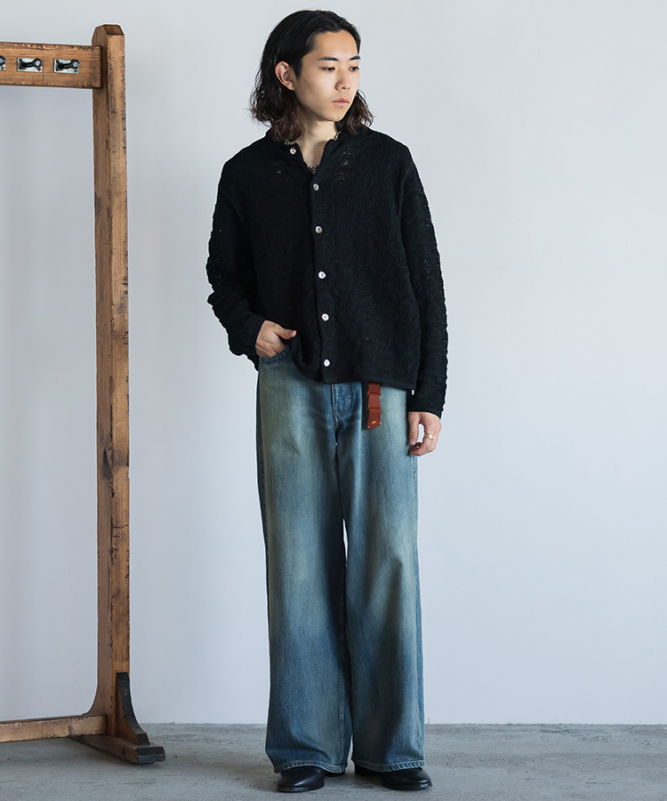 SEMI WIDE HERITAGE DENIM PANTS / 商品詳細ページ / LIDNM / Llife