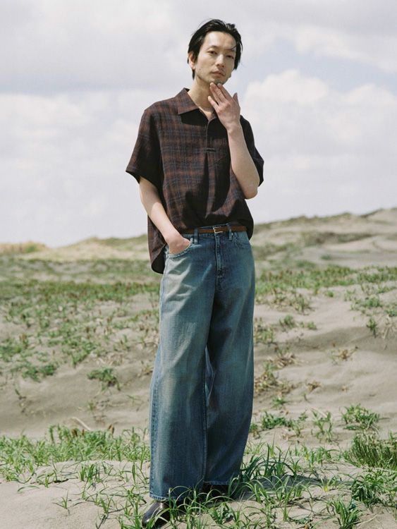 SEMI WIDE HERITAGE DENIM PANTS / 商品詳細ページ / LIDNM / Llife