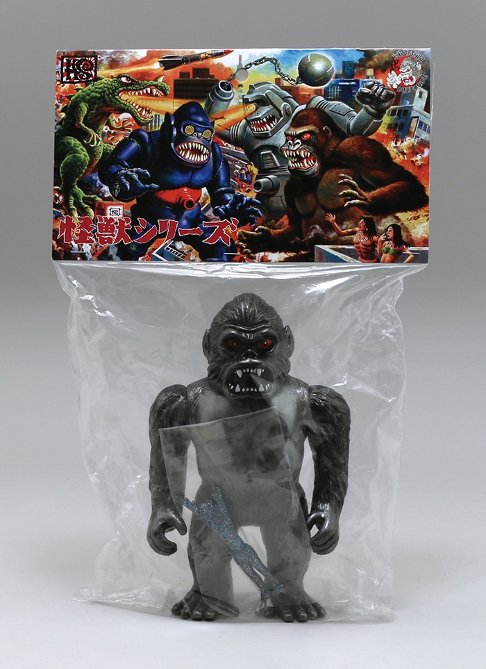 ロボットゴリラ獣 ソフビ 青とピンク 美品 プロフィール必読 値引不可
