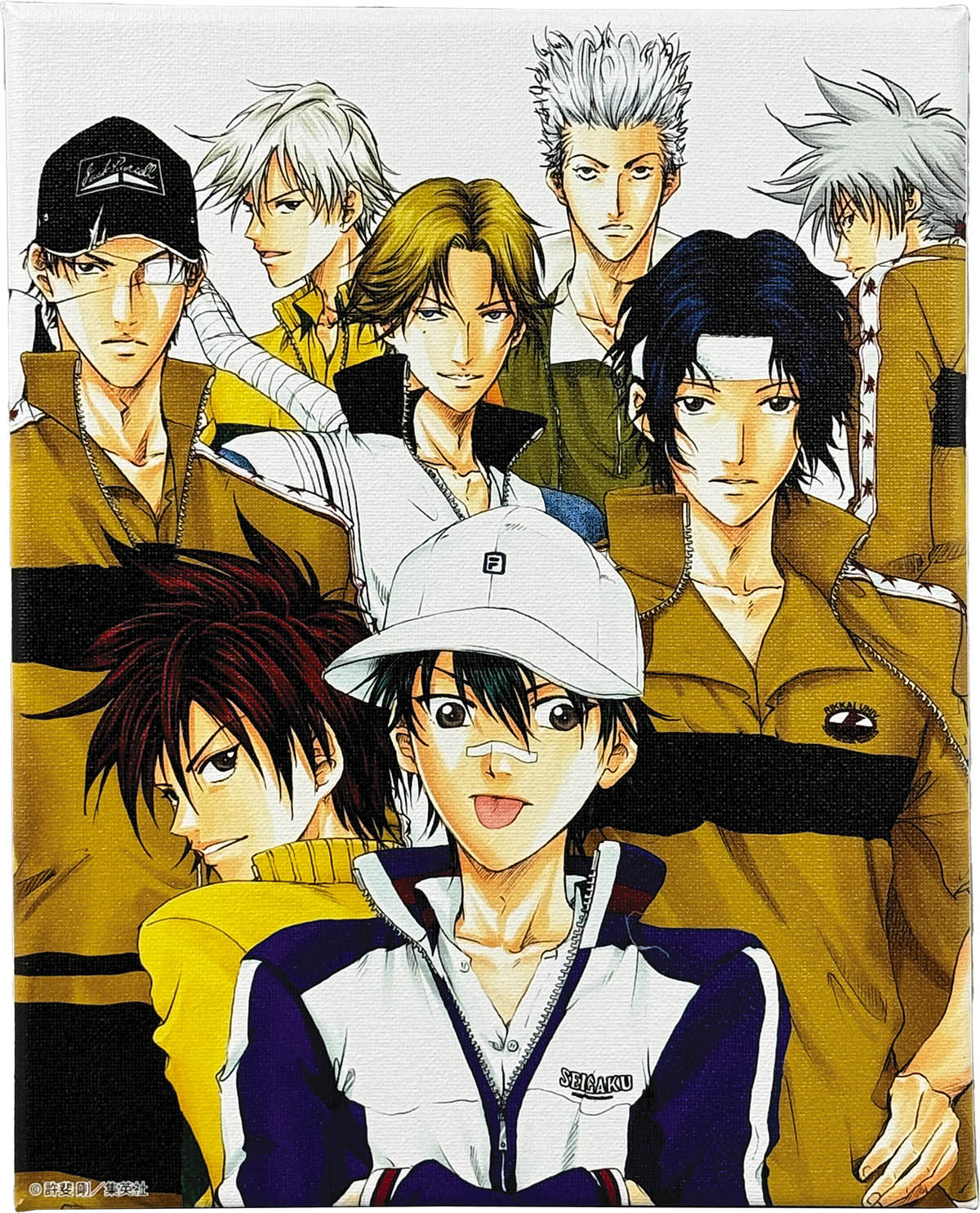 4175] カラー複製イラスト「テニスの王子様」