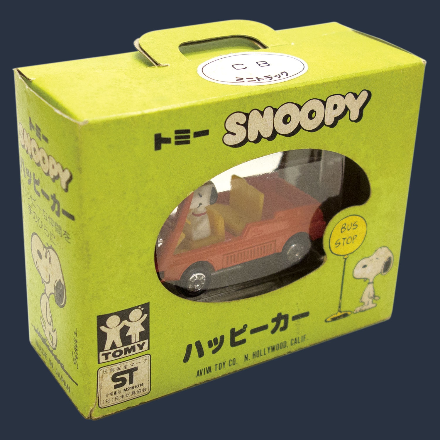 TOMY AVIVA No.07 スヌーピーカー TOMY AVIVA No.07 Snoopy Car