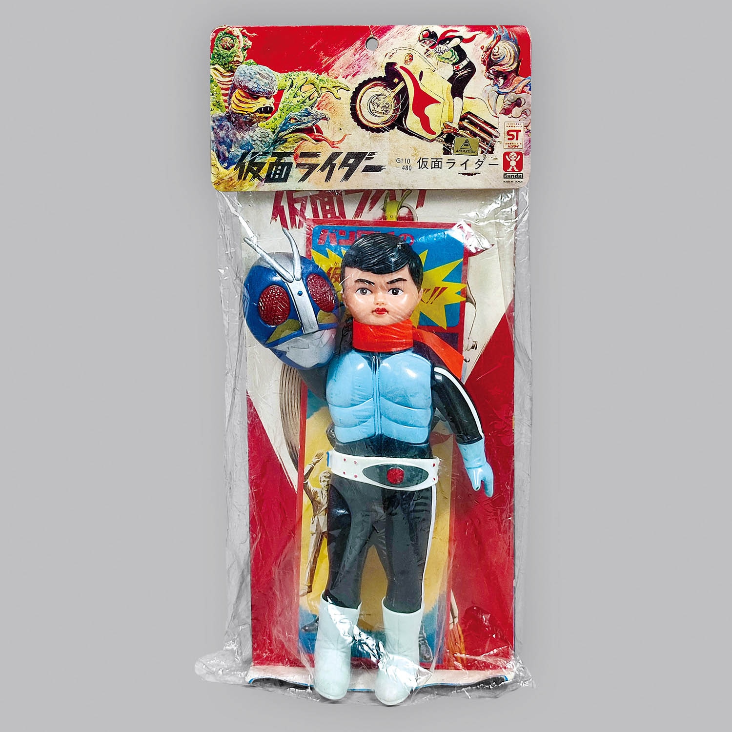 旧バンダイ 仮面ライダー ソフビ マスク 初期 旧バンダイ [仮面