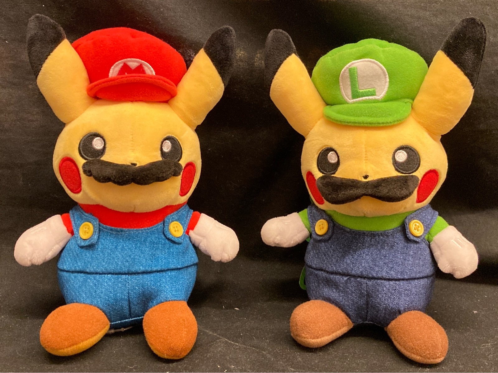 マリオピカチュウ/ルイジピカチユウ ぬいぐるみセット マリオ