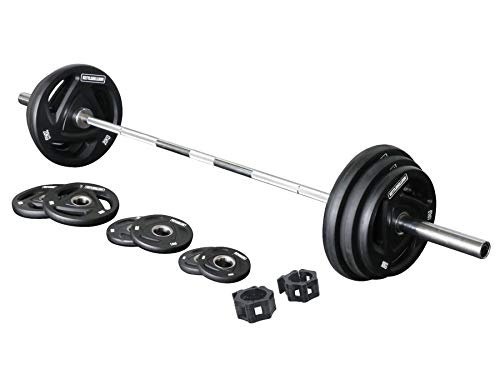 引取限定］アイロテック パワーラック オリンピックバーベル 154kg