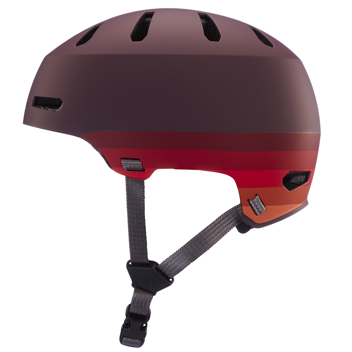 Macon 2.0 Matte Retro Maroon Sサイズ BERN - Macon 2.0 Hard Hat