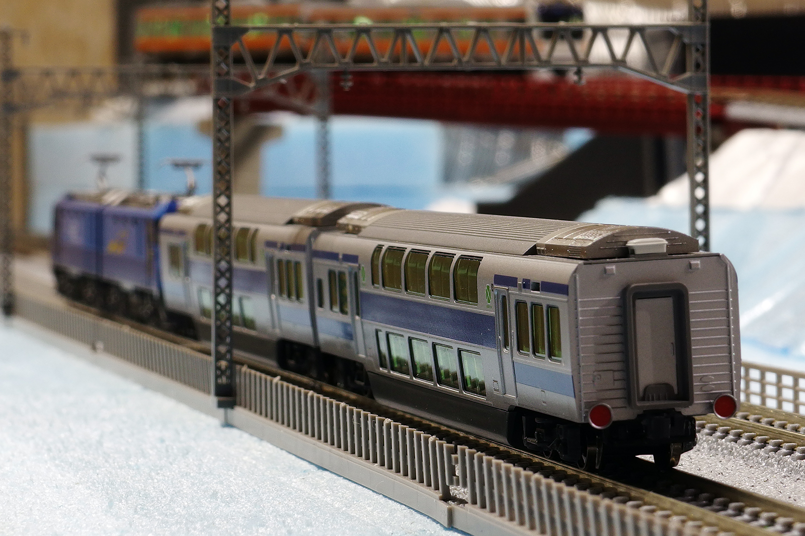 KATO 10-527 E531系 (常磐線) サロE530/E531 2両セット入線: Nゲージ