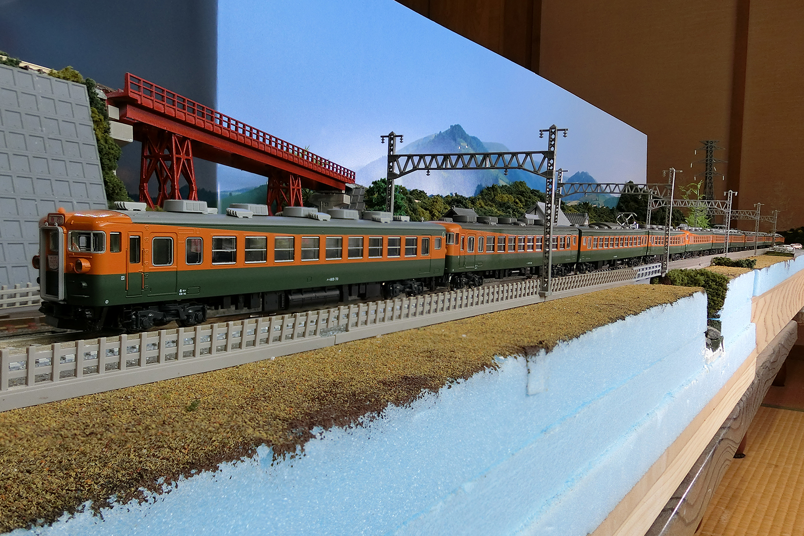 KATO 10-332 165系 低屋根 3両基本セット・10-333 165系 低屋根 3両