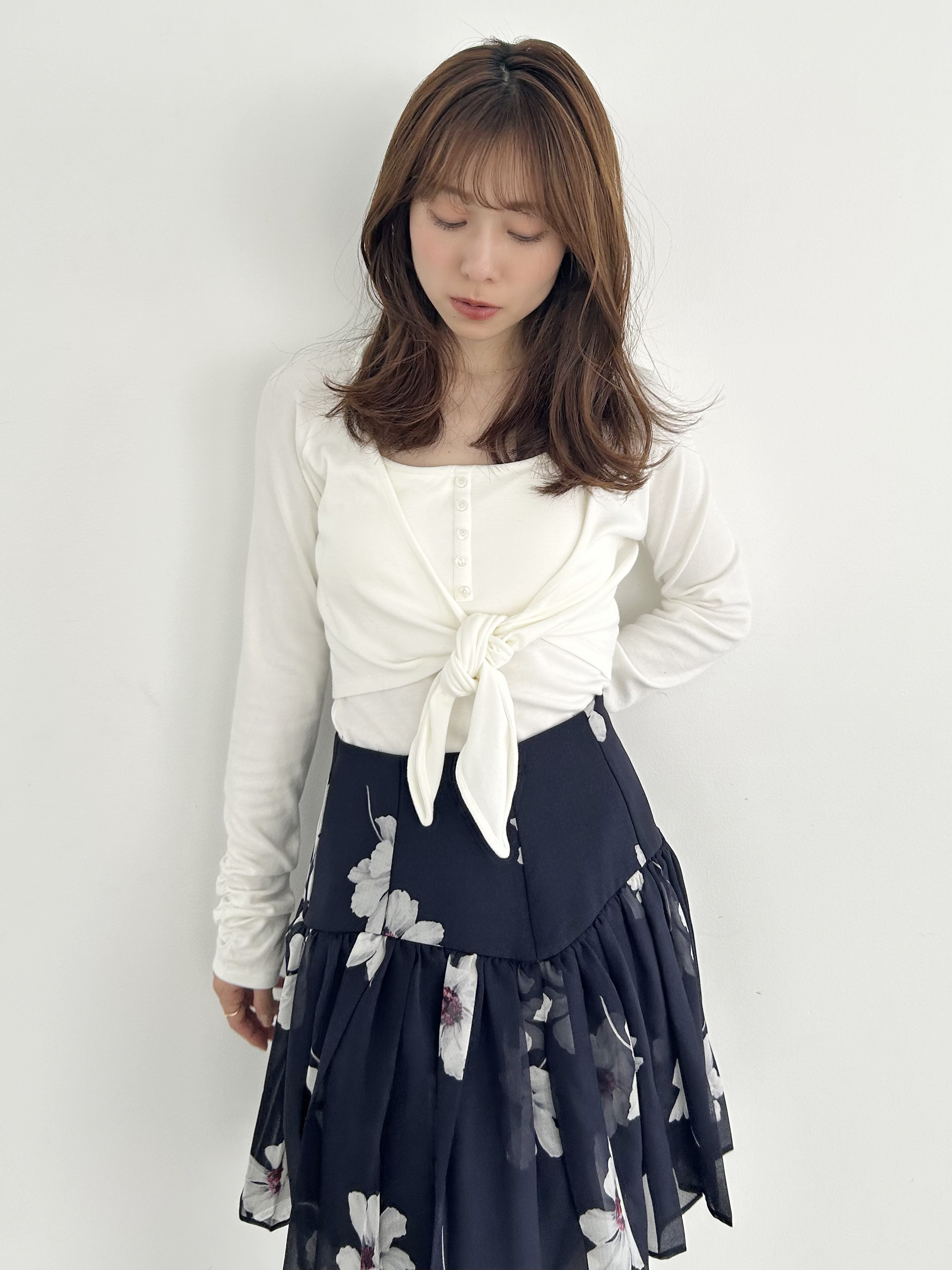 Chacott】カップインボレロプルオーバー(Tシャツ・カットソー